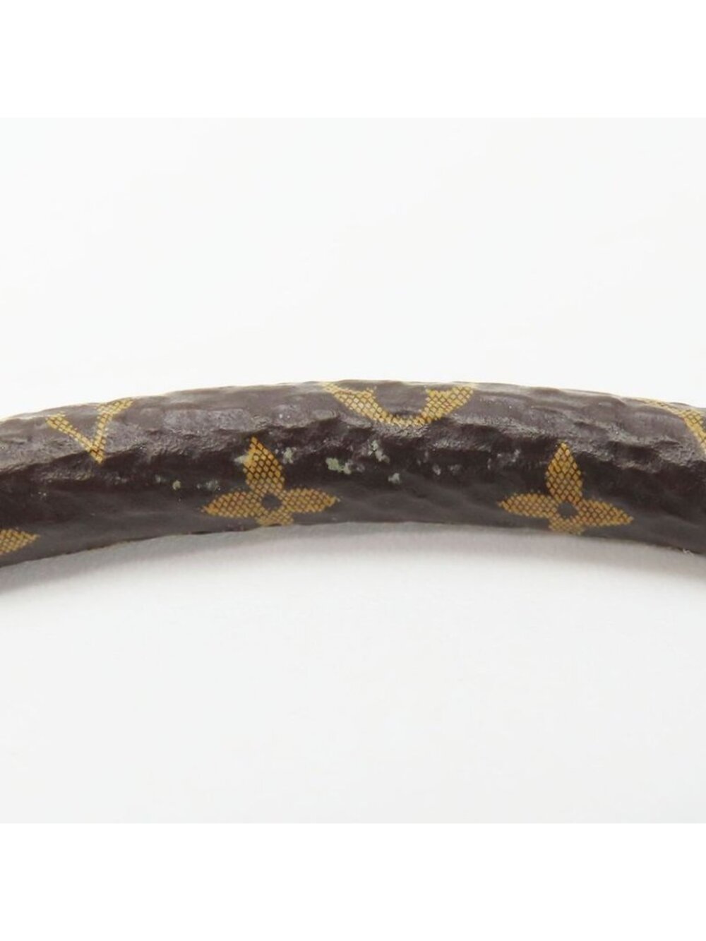 Louis Vuitton Bracelet Confidential M8274 F Monogram Metal Brown - Picture 8 of 9